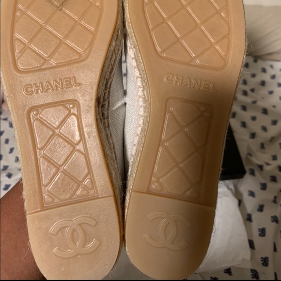 NWT 100% authentic Chanel canvas espadrilles - Picture 4 of 11